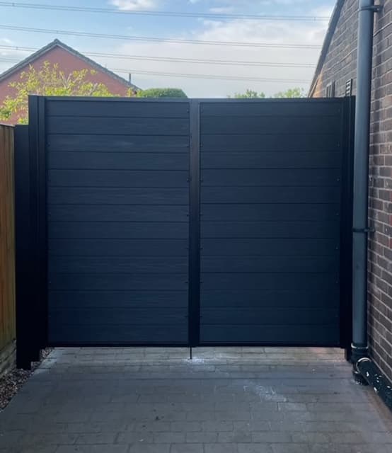 Steel & glass doors example 6