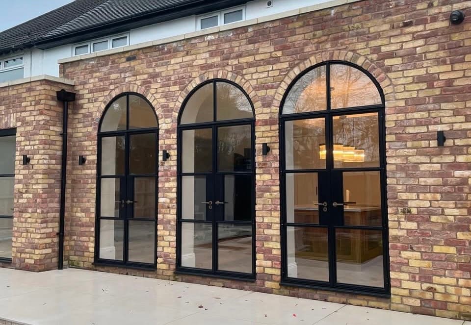 Steel & glass doors example 1